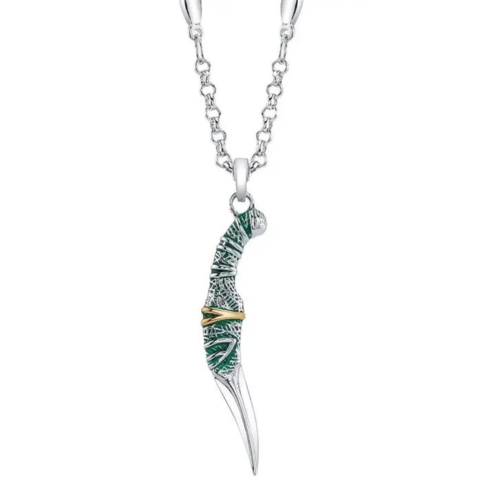 Aga-Tha – colliers avec pendentif médaillon de sorcière, chaîne de cou périphérique de film, bijoux