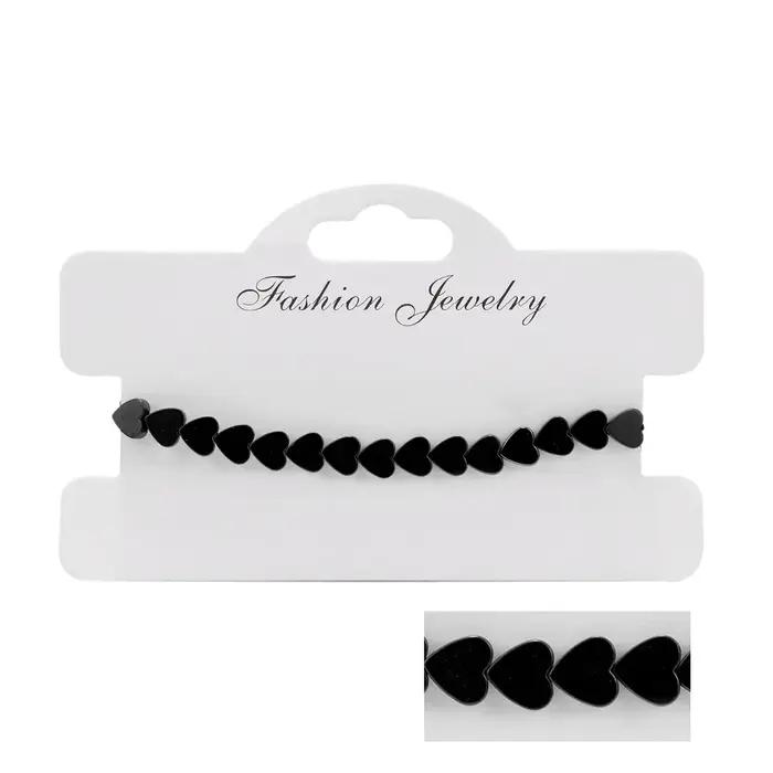 Bracelet Magnétique avec Aimants Thérapeutiques, Pierre Naturelle et Motif de Cœur pour Bien-être Émotionnel et Physique Occasions Spéciales