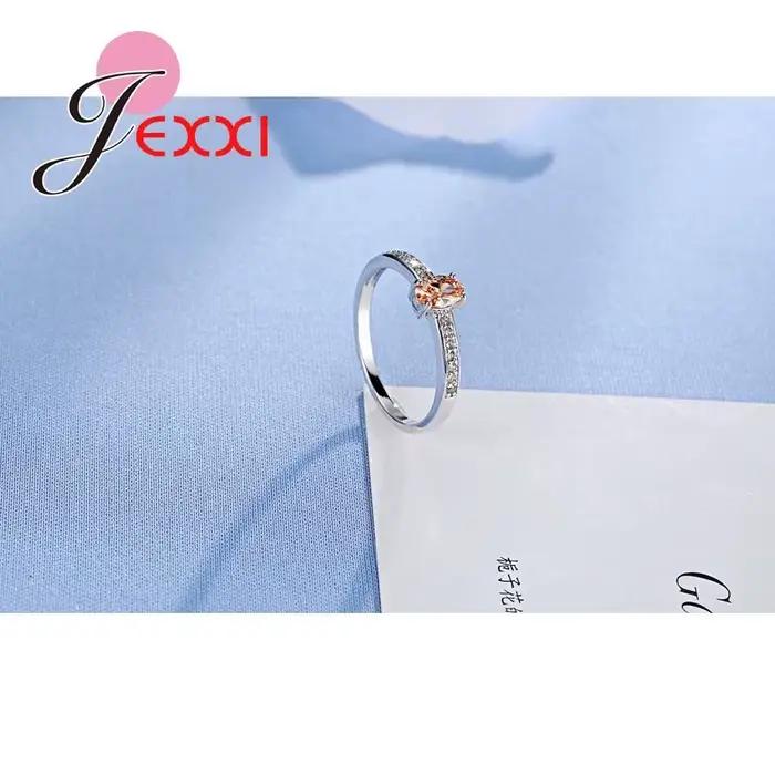 Bague de promesse en argent Sterling 925