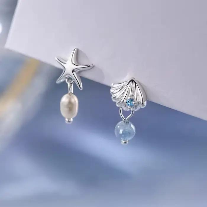 Boucles d'oreilles en argent Sterling 925 pour femmes