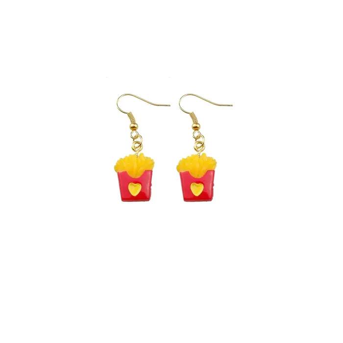 Boucles d'oreilles en forme de pain d'épice pour femmes et enfants, bijoux faits à la main, cadeaux