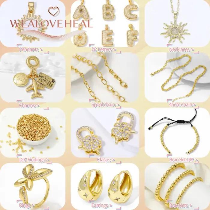 Charme en Laiton Plaqué Or 18K avec Zircon Pavé Léopard Abstrait, Bijou Mode pour Créations Uniques Occasions Spéciales