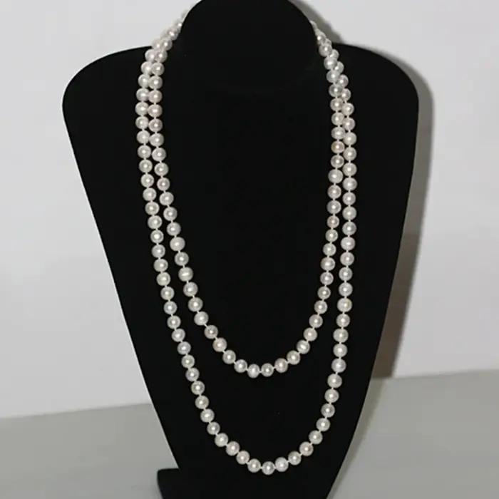 Collier de perles multicouches de Style coréen Simple à la mode, chaîne de pull, chaîne de clavicule