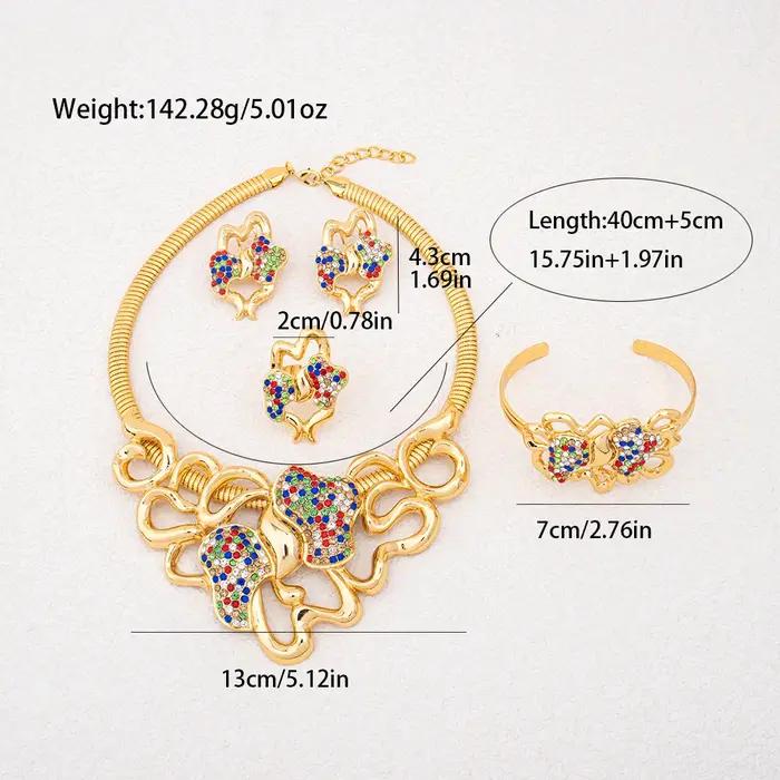 Ensemble de bijoux brésiliens de haute qualité