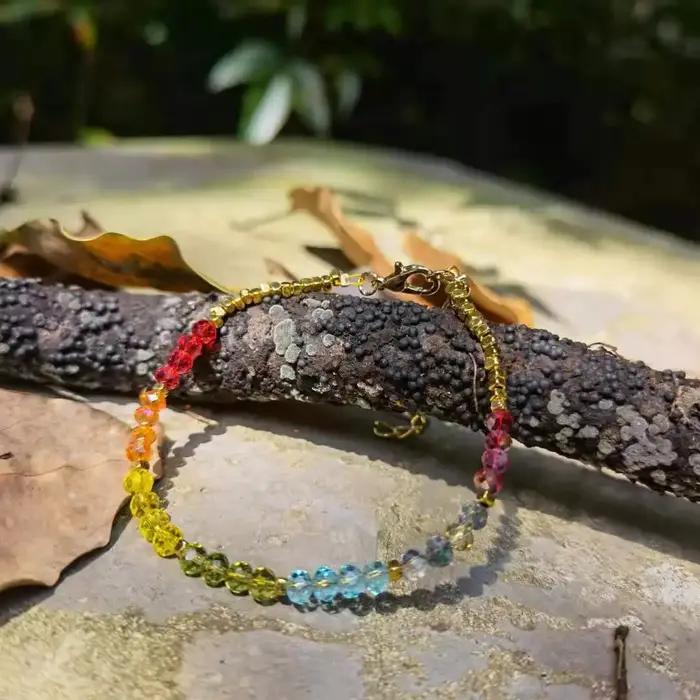 Bracelet en labradorite saphir acrylique pour femmes avec fermoir homard et réglage paramètres de pavage occassions spéciales