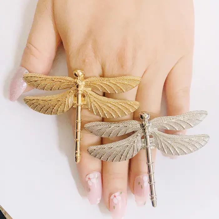 Bagues pour femmes, grande bague plaquée or, éléments et formes assortis, ensembles de bijoux, accessoires cadeau, livraison gratuite, taille réglable YLL