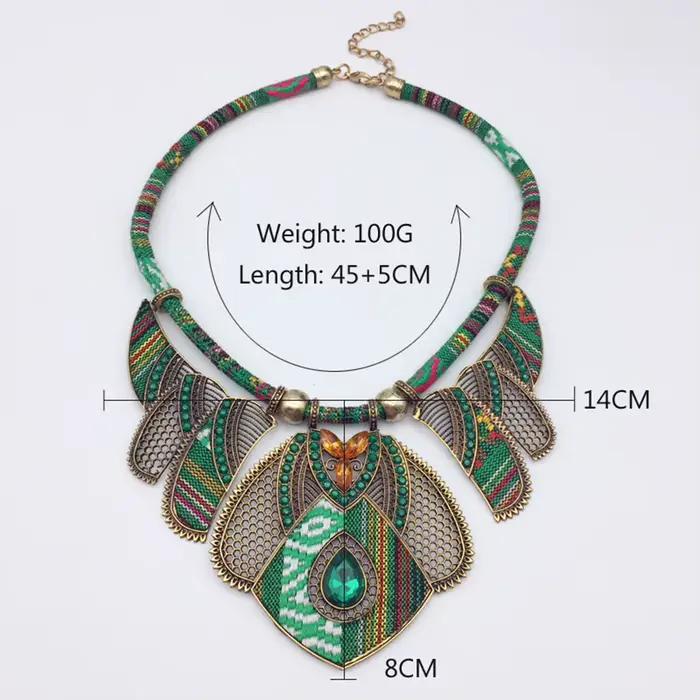 Collier bohème multicolore vert perles fait à la main pour femmes occasions spéciales et tenues quotidiennes