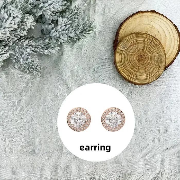 Nouvel ensemble de bijoux élégant 2026 - Collier, bracelet et boucles d'oreilles, idéal pour les acc