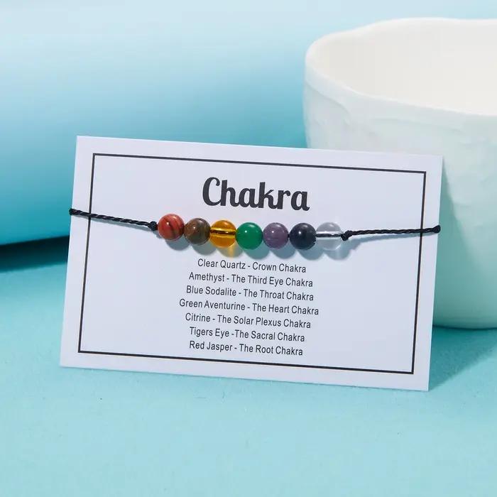 Bracelet en perles d'oeil de tigre en pierre naturelle pour hommes et femmes