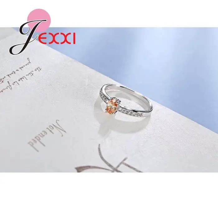 Bague de promesse en argent Sterling 925