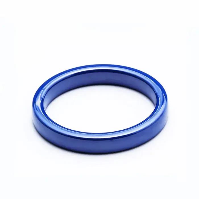 Bague en céramique blanche rose noire bleue romantique pour mariage occasions spéciales femmes hommes