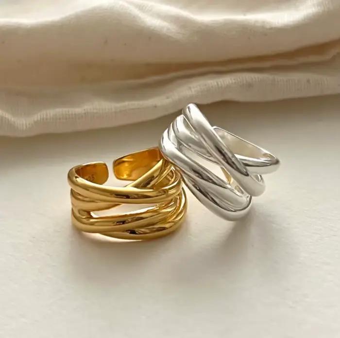 Bagues en argent Sterling 925 pour femmes et hommes