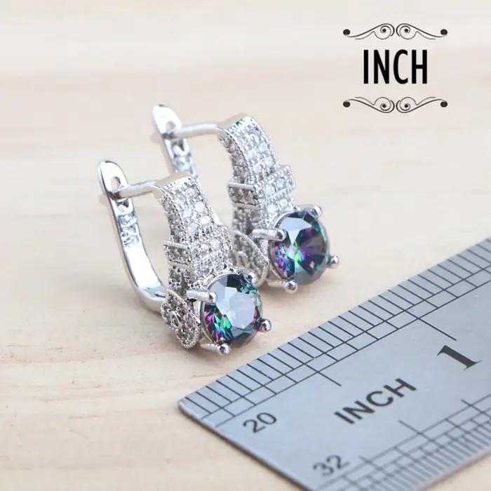 Ensemble de bijoux en argent Sterling 925 pour femmes