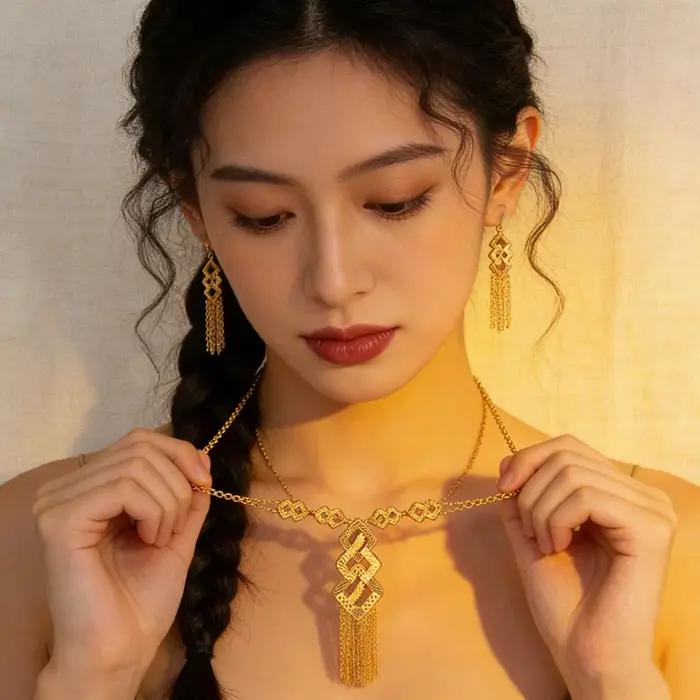 Ensembles de bijoux de mariée indiens