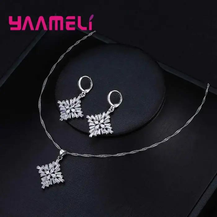 Ensemble de Bijoux avec Document Argenté pour Femme