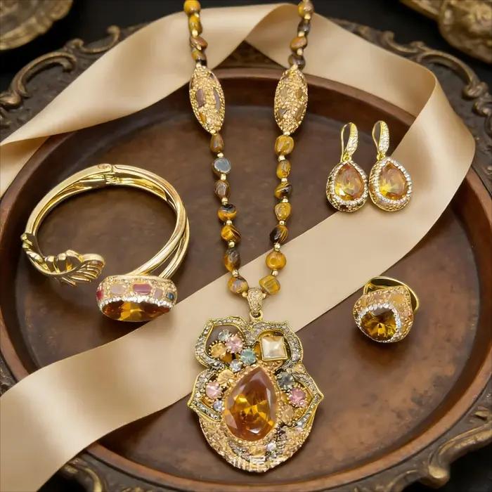 Bijoux en pierre de soleil spirituelle pour purifier l'énergie