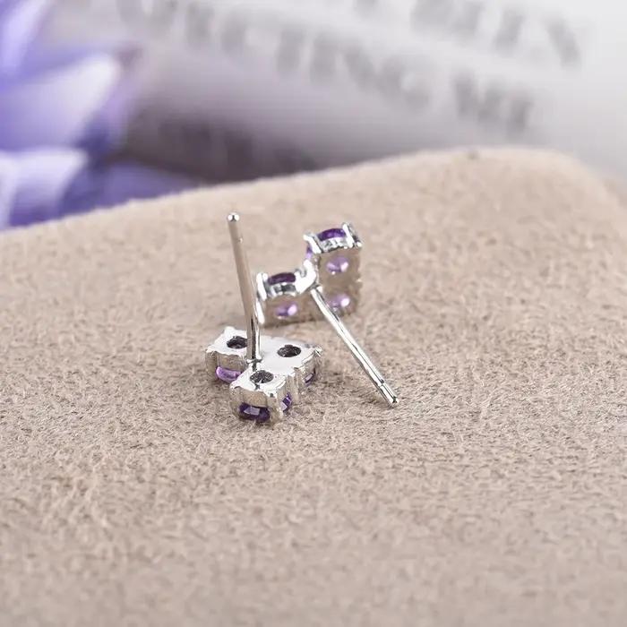 Boucles d'Oreilles en Argent Sterling 925 pour Femme