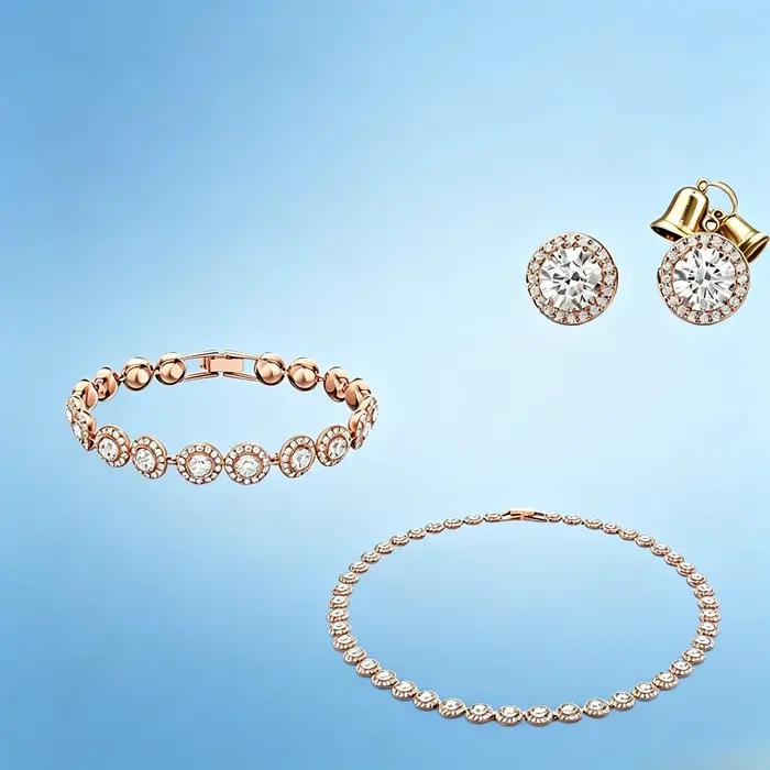 Ensemble de bijoux rond 2026