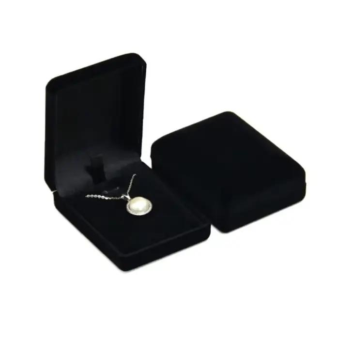Boîte à bijoux en velours blanche bleue rouge pour rangement organisation cadeau d'anniversaire demande en mariage trésors personnels