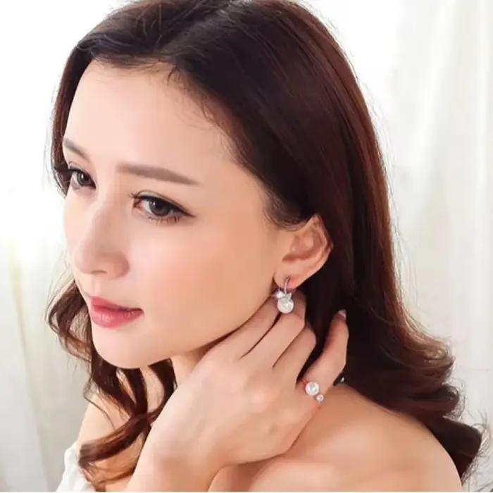 REETI – boucles d'oreilles à nœud papillon en argent sterling 925
