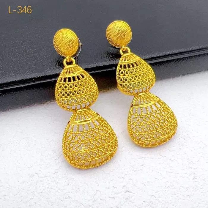 Ensemble de bijoux éthiopiens ANIID goutte d'eau en or pour femmes occasions spéciales mariage érythrée