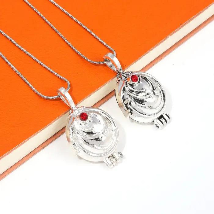 Collier pendentif vintage The Vampire Diaries pour femme