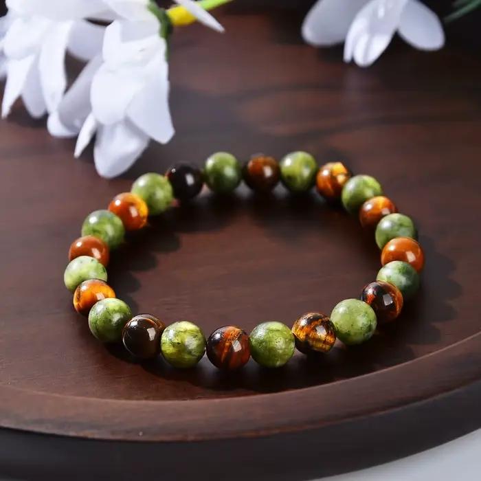 Bracelet de guérison de prospérité et de abondance - Bracelet de relaxation, d'amélioration du succès, force et santé personnels