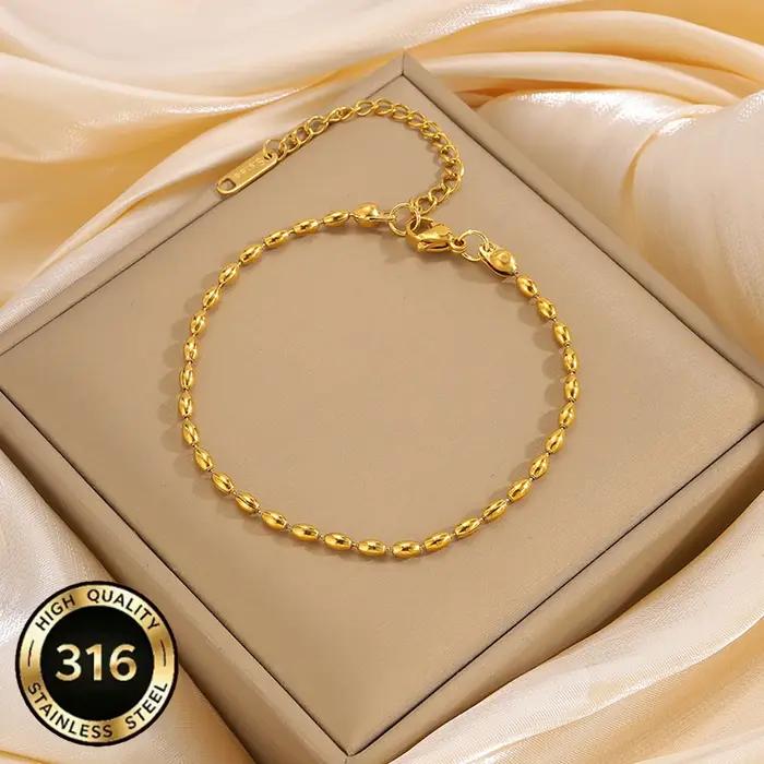 Bracelet en perles personnalisé élégant haut de gamme pour femmes
