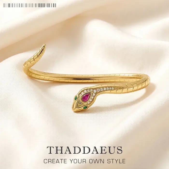 Bracelet serpent doré, cadeau bohémien, flambant neuf, bijoux à la mode pour femmes