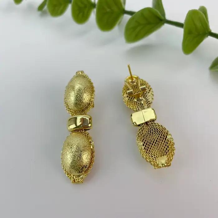 Parure de bijoux classiques brésiliens de Dubaï, collier simple, bijoux fins pour femmes, idéal pour les fêtes FHK29128
