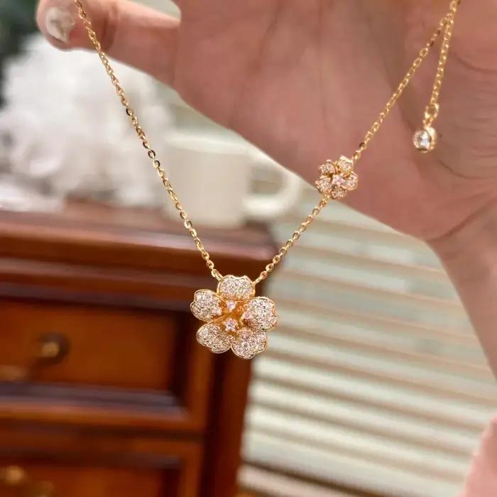 Foyimagination-Ensembles de bijoux de conception de fleurs rétro français pour femmes