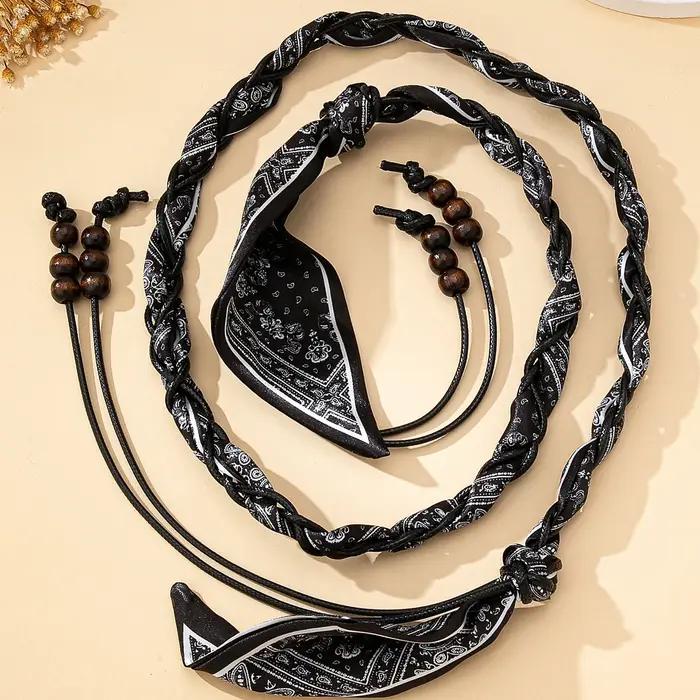 Un collier pour femme de style bohème ethnique haut de gamme