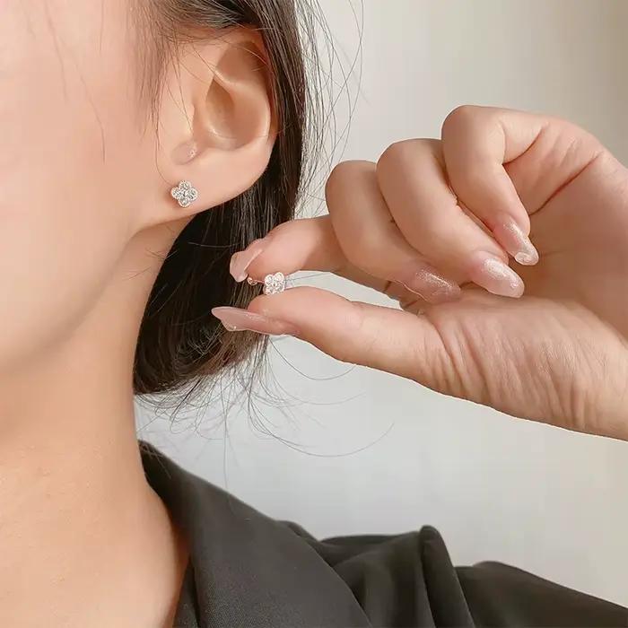 Boucles d'oreilles en argent Sterling 925 pour femmes
