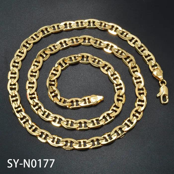 Collier tendance en forme de nez de cochon pour femme, bijou géométrique à surface lisse, chaîne de clavicule pour fille, accessoire plaqué or 18 carats, cadeau de fête