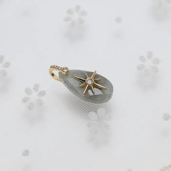 Pendentif diamant pierre naturelle Agates/Lapis Long pendentif en forme de goutte pour la fabrication de bijoux collier à faire soi-même Bracelet boucles d'oreilles accessoire
