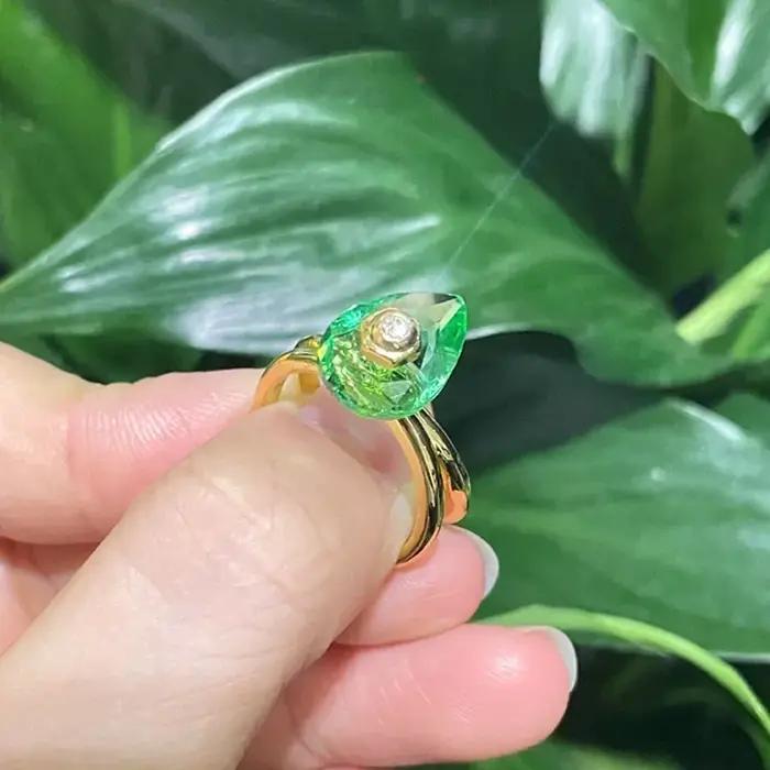 Ensemble de bijoux fins en bambou pour femmes