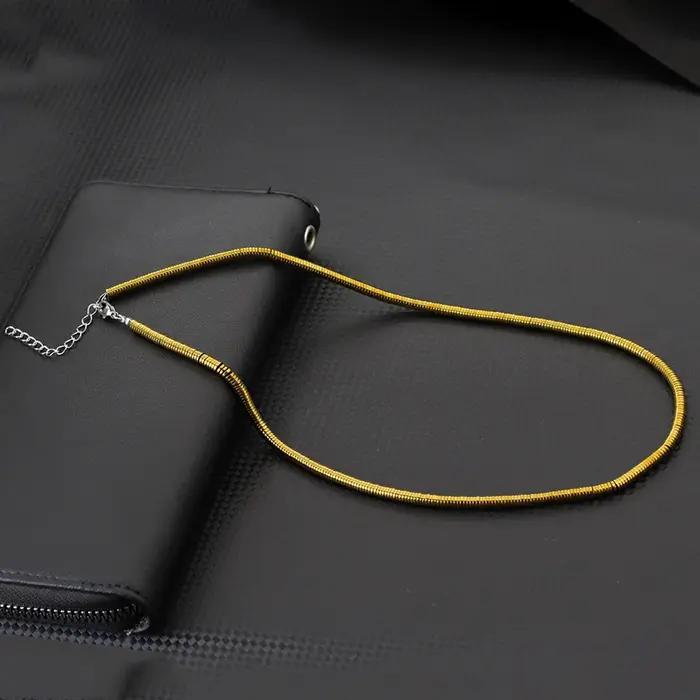 Collier de perles en pierre d'hématite exquise pour hommes, 4 Styles, couleur argent or, 19 pouces, collier court, bijoux, accessoires de loisirs de richesse