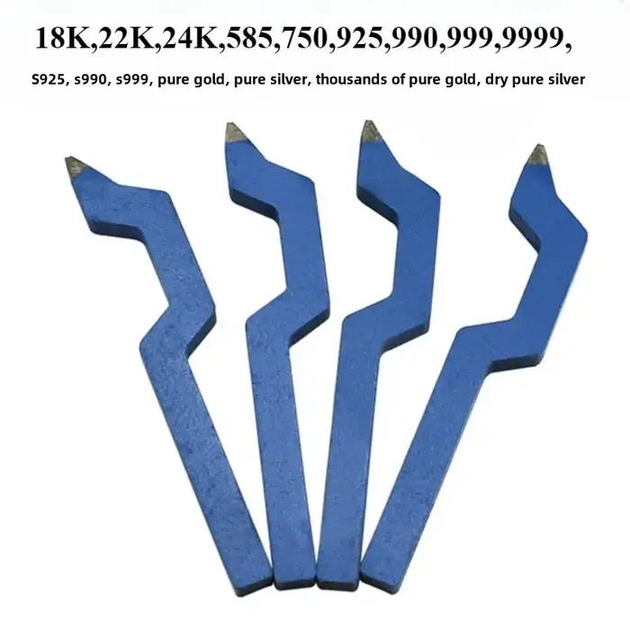 Ensemble de poinçons de marquage en or et en argent 585 750 925 999 pour la fabrication de bijoux