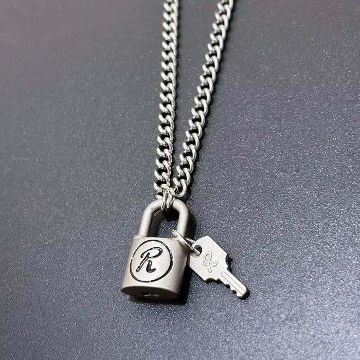 Collier Anime Nana Punk Vintage Mat Motifs Oosaki Nana Honjo Ren Key R Lock Bijoux Cosplay Occasions Spéciales