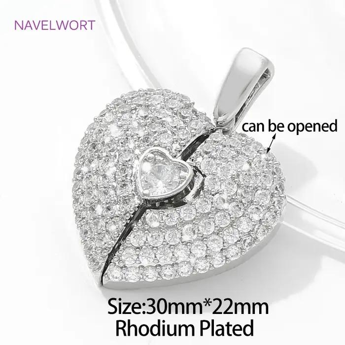 Pendentif à breloques cœur en laiton plaqué or 18 carats pour bijoux personnalisés artisanat et création de bijoux occasions spéciales