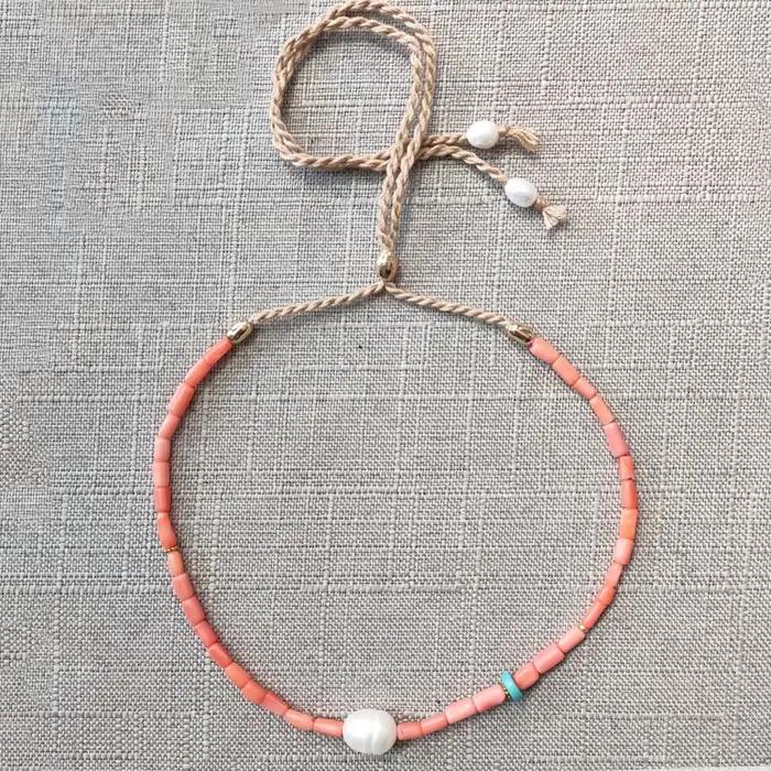 Collier de Perles d'Eau Douce pour Femmes, Accessoires de Décoration, Cadeaux de la ixdes Léons, 2020
