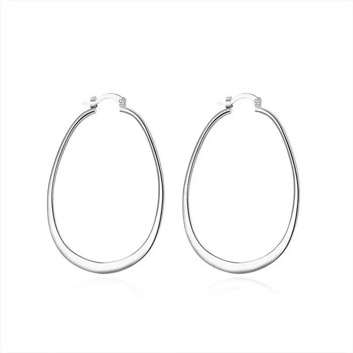 Boucles d'oreilles à breloques en argent Sterling 925