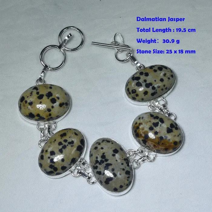 Bracelet en Pyrite, Apatite et Péridot véritable, plaqué argent sur cuivre
