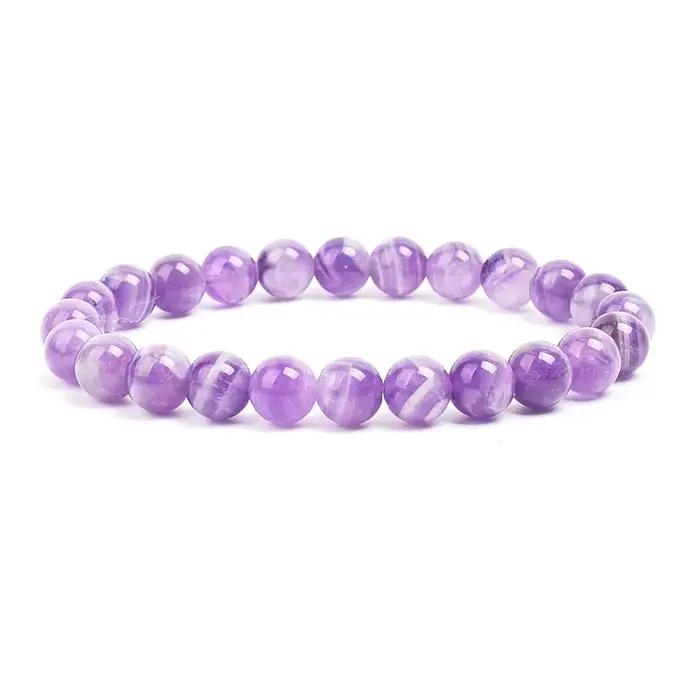 Bracelet de perles en pierre naturelle pour femmes et hommes