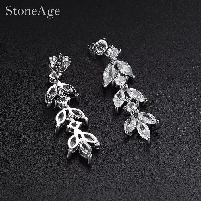 Boucle d'oreille pendante en or pour femme, style cuir chevelu design, bijoux fantaisie, brillant, contre-indiqué, document en or, fête de fiançailles, accessoires d'oreille