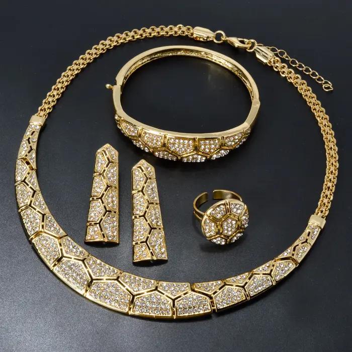 Sunny – ensemble de bijoux de mariée en Zircon d'acorite