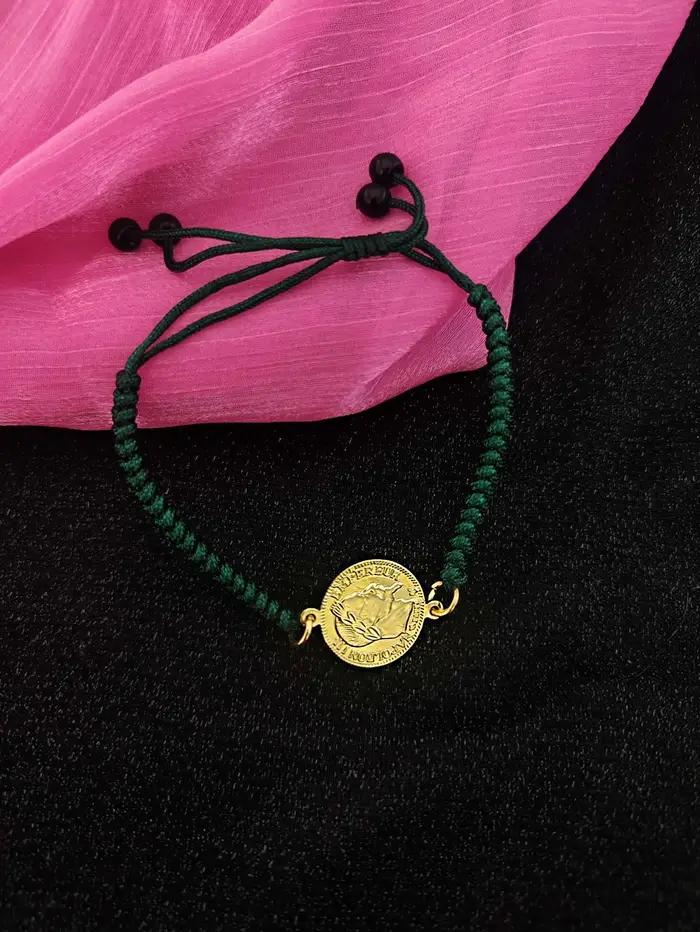 Bracelet Bohème Style Français Motif Pièce de Monnaie Napoléon Femme Occasions Spéciales Mariage Banquet Festival