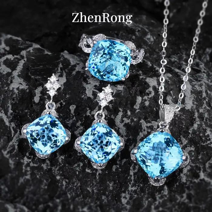 Ensemble de bijoux de mariage de luxe pour femmes