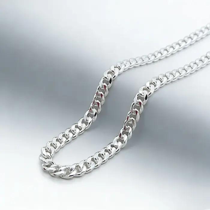 Haute qualité 10MM 20''24'' 50cm 60cm hommes collier 925 argent lien chaîne colliers pour homme bijoux cadeau de fête