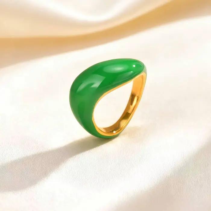 Bague étoilée géométrique irrégulière pour femmes